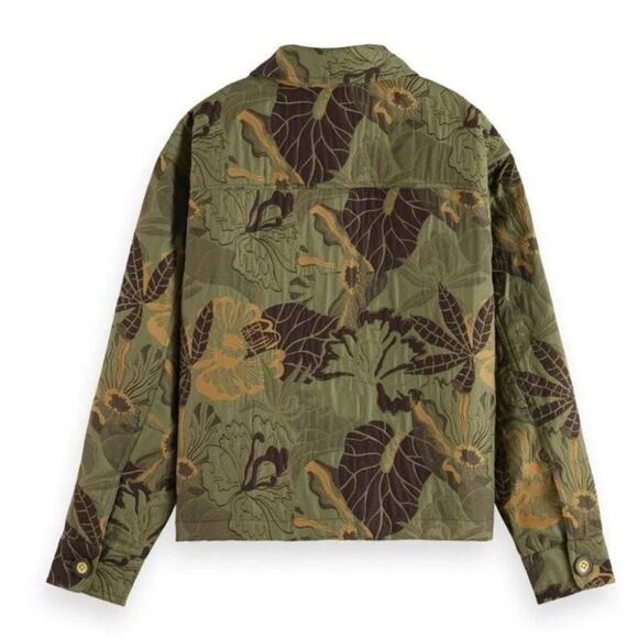 Scotch & Soda Green and Brown Jacket - Picture 4 of 9